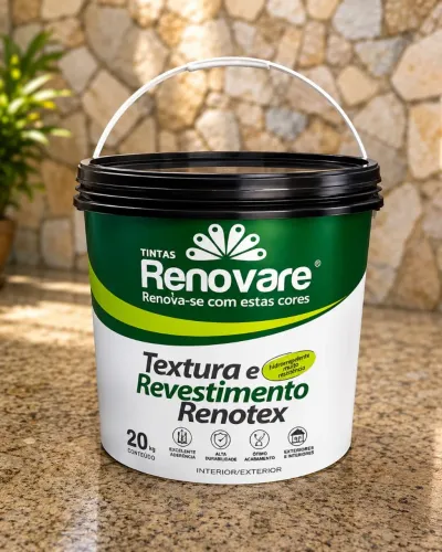 Textura Seda Damasco Coral Hidrorepelente Renotex Tintas Renovare