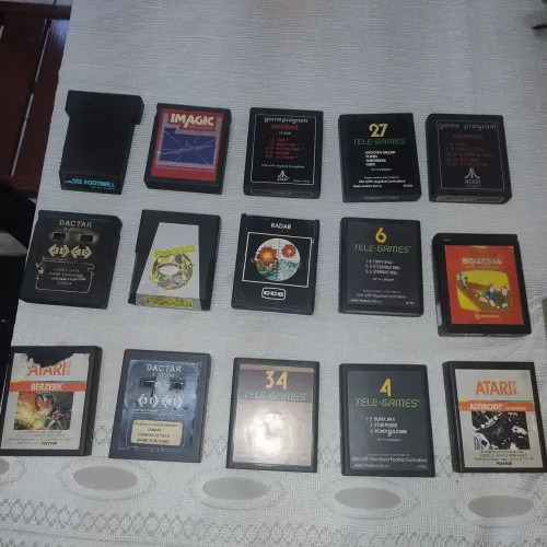 Lote jogos Atari