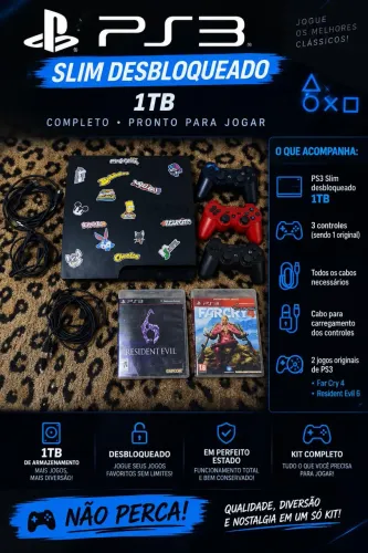 Ps3 slim desbloqueado