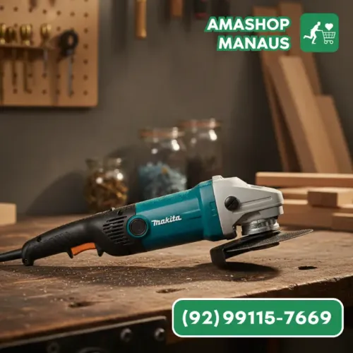 Lixadeira E Politriz Profissional Sa7000c 1600w 110v Makita