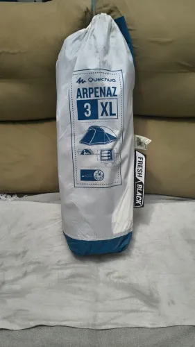 Barraca Trilha Arpenaz 3 Xl Fresh & Black 3 Pessoas Quechua