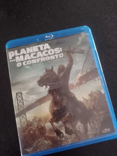 Filme Planeta dos Macacos o Confronto  Blu-ray # DVD CD