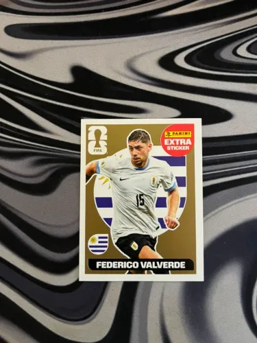 Figurinha Extra Federico Valverde Album Copa do Mundo 2026