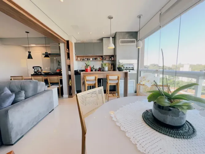 Apartamento para venda com 3 dormitórios e 2 vagas no Jardim Paraíso