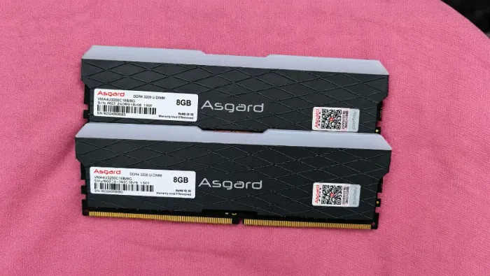 Kit 16gb DDR4 Asgard 3200mhz RGB