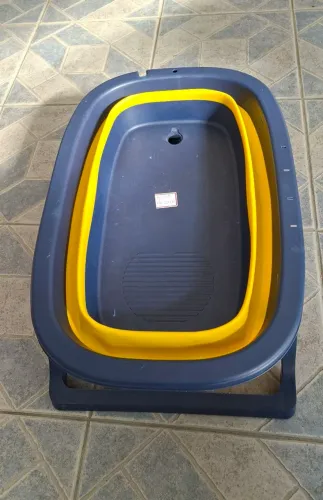 Banheira dobrável para bebê
