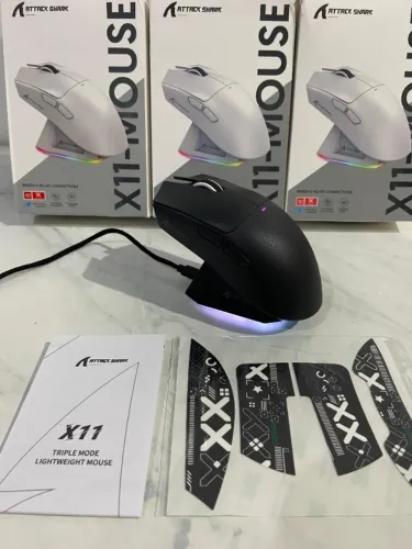 Mouse Gamer sem fio Attack Shark x11 - Lacrado
