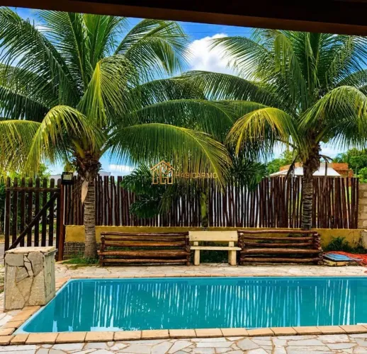 Rancho com 5 dormitórios à venda, 430 m² por R$ 830.000 - Condomínio Lago e Sol - Fronteir