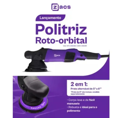Politriz roto orbital zacs
