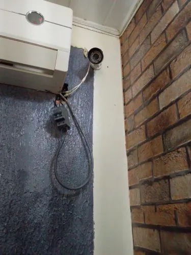 DVR com câmeras