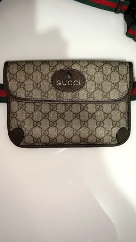 pochete gucci gg supreme belt bag