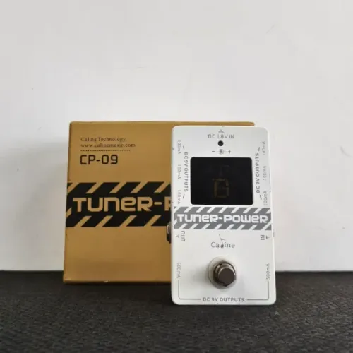 Pedal Afinador Cromatico Caline CP-09 Guitarra - Usado