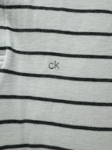 Camisa Polo Calvin Klein branca