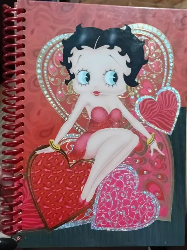 Caderno A5 Betty Boop ? 1 Matéria