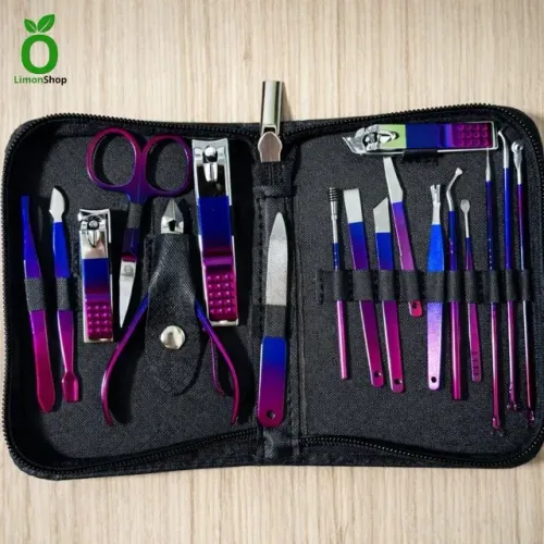 Kit Manicure Completo 18 Peças | Cuidados das Unhas
