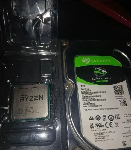 Ryzen 5 1600af + hd 1tb