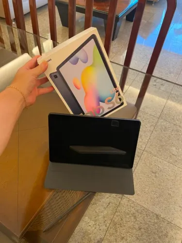 Tablet Samsung Galaxy Tab S6 Lite + Case+ teclado