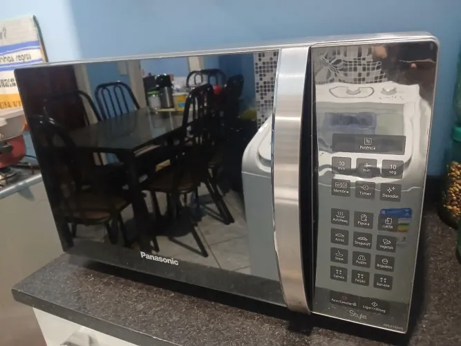 Microondas panasonic 34 litros entrego