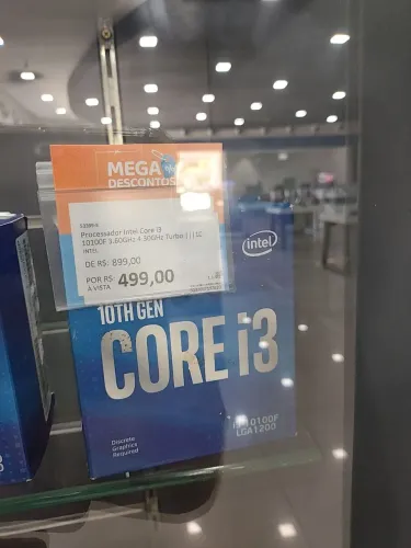 Processador Intel Core i3-10100F