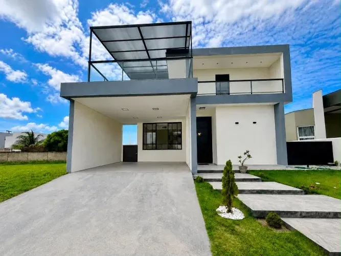 Casa Cond. Enseada da Lagoa Massagueira 4 quartos
