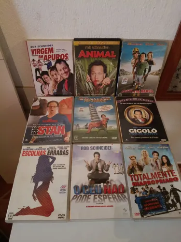 FILMES DVDS COLEÇÃO ROB SCHENEIDER