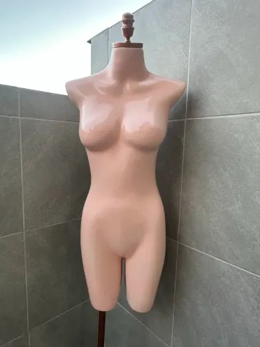 Manequim fibra rose 
