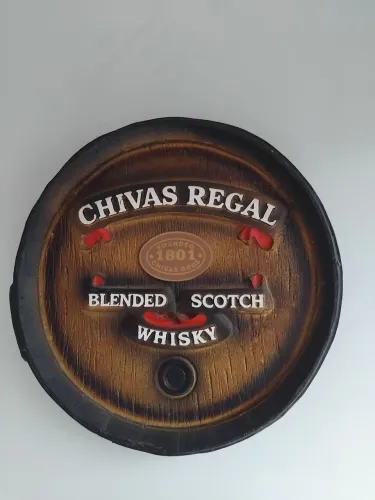 Quadro Tampa de Barril Chivas Regal