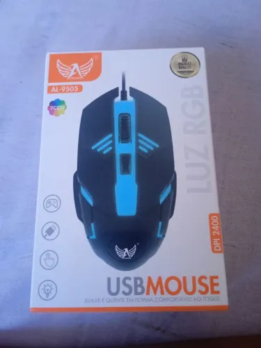 Mouse gamer com led