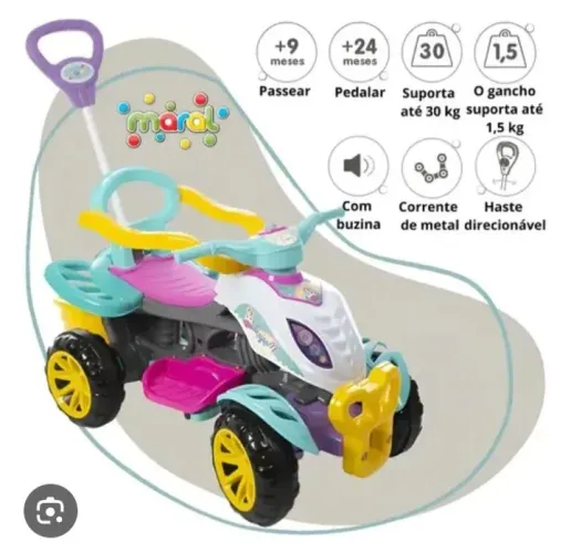 Motoca menina