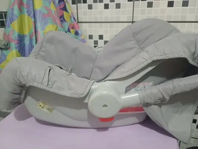 Bebê Conforto Galzerano Piccolina Cinza (Até 13kg) - Excelente Estado