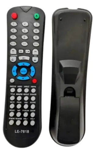 Controle remoto Compatível Home Theater Lenoxx HT-723 HT-725 HT-726 RC-204 LE-7618