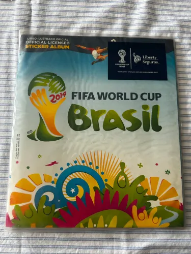 Álbum Completo capa cartão Copa 2014