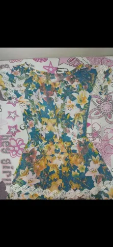 Vestido Estampado (Rosa Clichê)