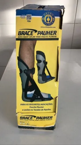 Bota Night Splint Brace Pauher Preto tam ( G ) - Orthopauher