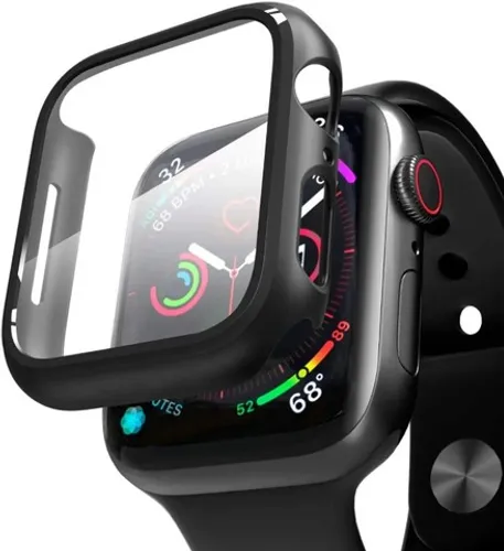 Pulseira + Capa Bumper Vidro Para Smartwatch Iwo 8 ao 12 - 38/40/42/44