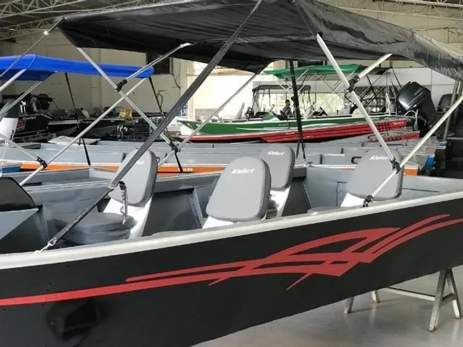 Lancha Aluminio Marajó Super 19 - ñ calaça/leveforte/Petybrasil/Fluvimar