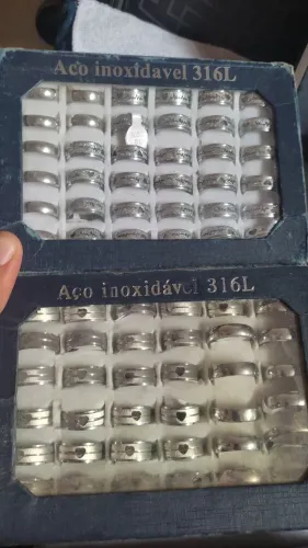 ATACADO E VAREJO ANÉIS ? AÇO INOXIDÁVEL ?