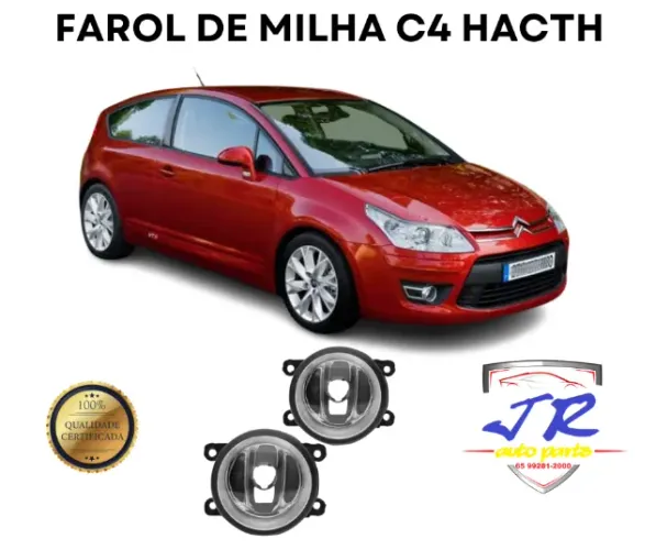 Par Farol Milha Neblina C4 Hatch 2007