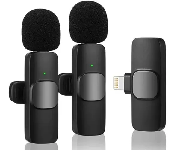 Microfone Lapela Duplo - iPhone IOS