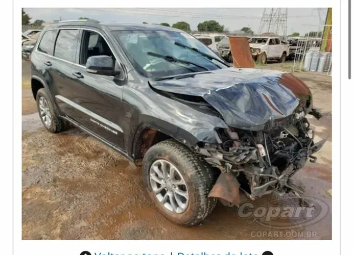 Sucata Jeep Grand Cherokee Laredo 3.6 V6 2014