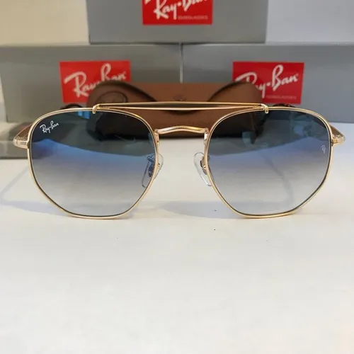 Óculos de sol Ray ban Marshal azul degradê cristal 