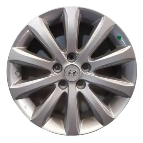 Roda aro 17 azera V6 prata hyundai 5x114 jogo original