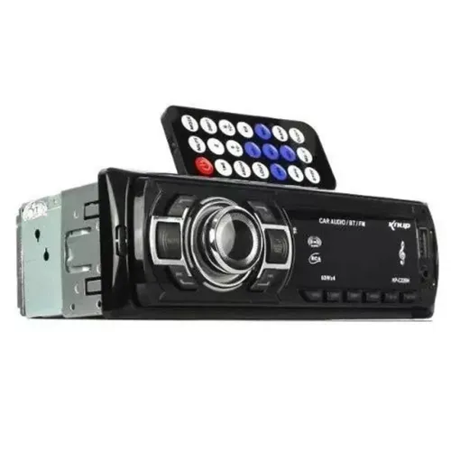 Som Automotivo Knup 60wx4 preto com controle