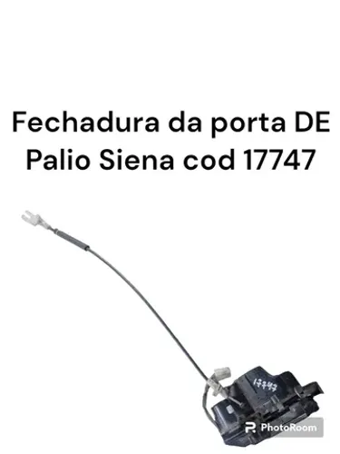 Fechadura da porta dianteira esquerda Palio Siena
