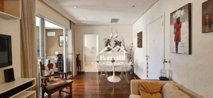 Vende ou aluga apartamento mobiliado de 75m², com 2 dormitórios sendo 1 suíte e 2 vagas, n