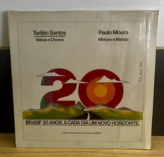 Lp Vinil: Brasif 20 Anos A Cada Dia Um Novo Horizonte - Raro