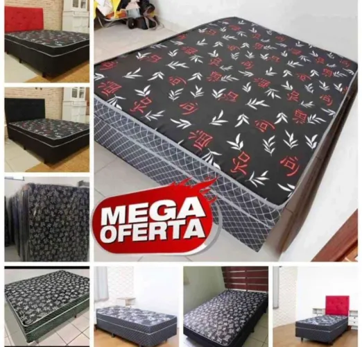 CAMA BOX CASAL 249$