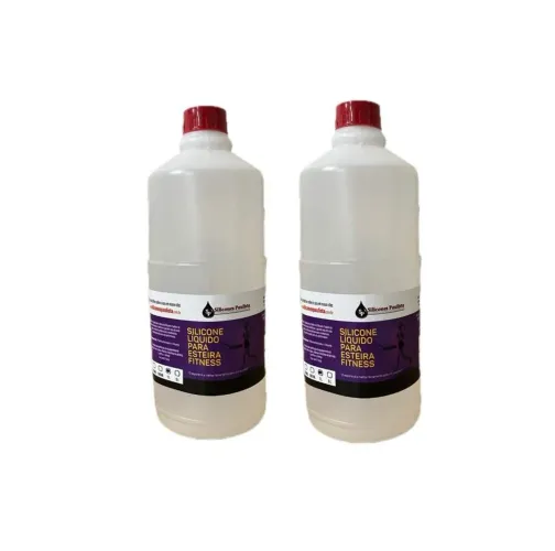 Silicone lubrificante para esteira ergométrica - KIT 2 embalagens de 1 LITRO