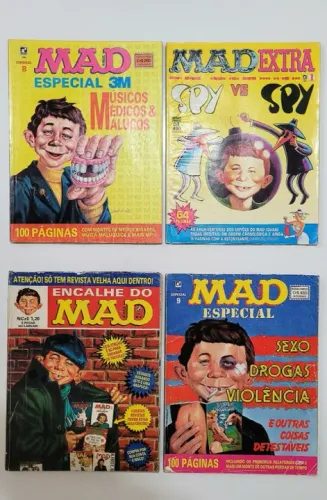 Revista Mad Coleção de 28 Exemplares