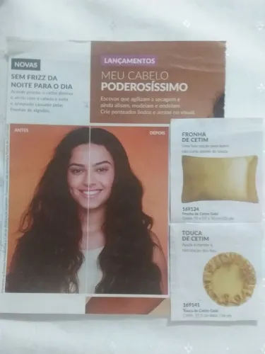 Kit cabelos sem frizz